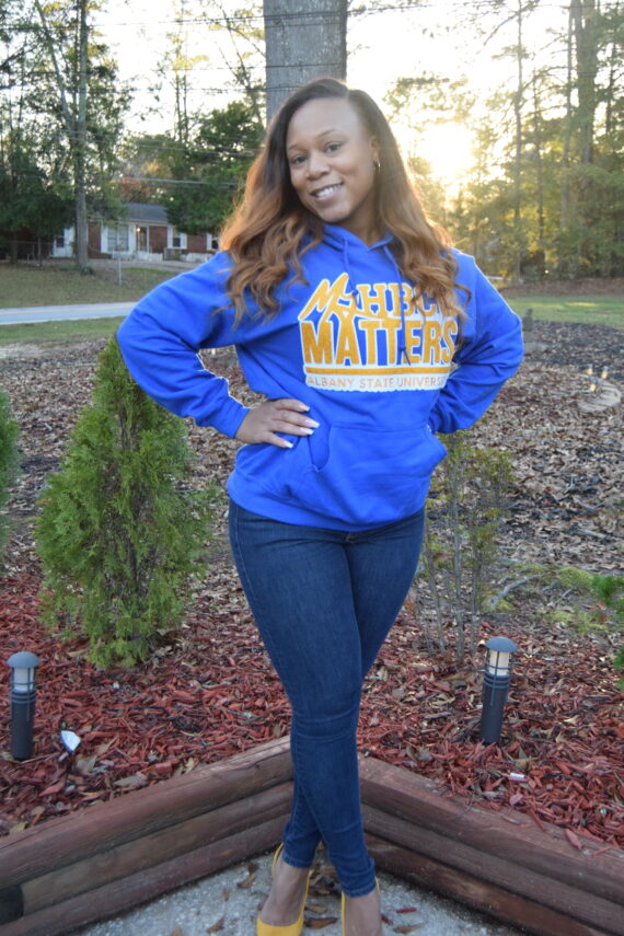 Albany State University Golden Rams Women's University Hood 2.0